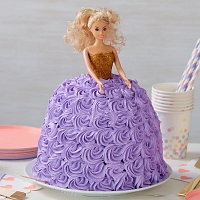 She's a Lavender Doll Cake